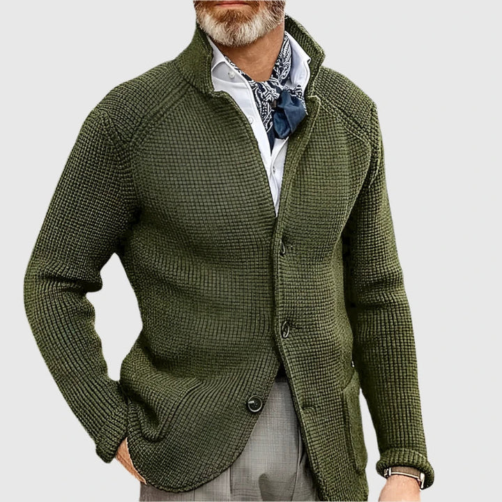 Emil | Herren Cardigan mit Stehkragen