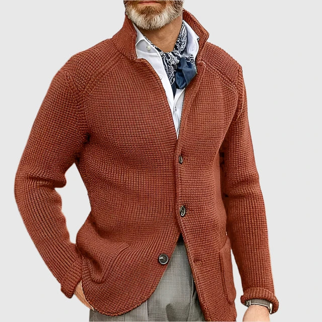 Emil | Herren Cardigan mit Stehkragen