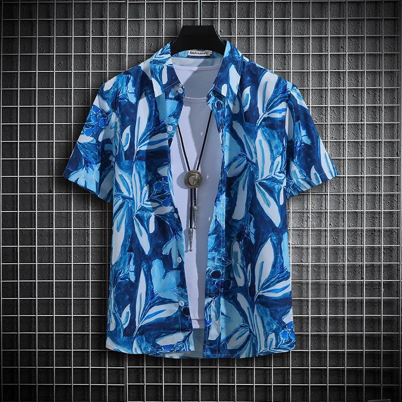 Luca | Hawaii Hemd mit Tropical Print