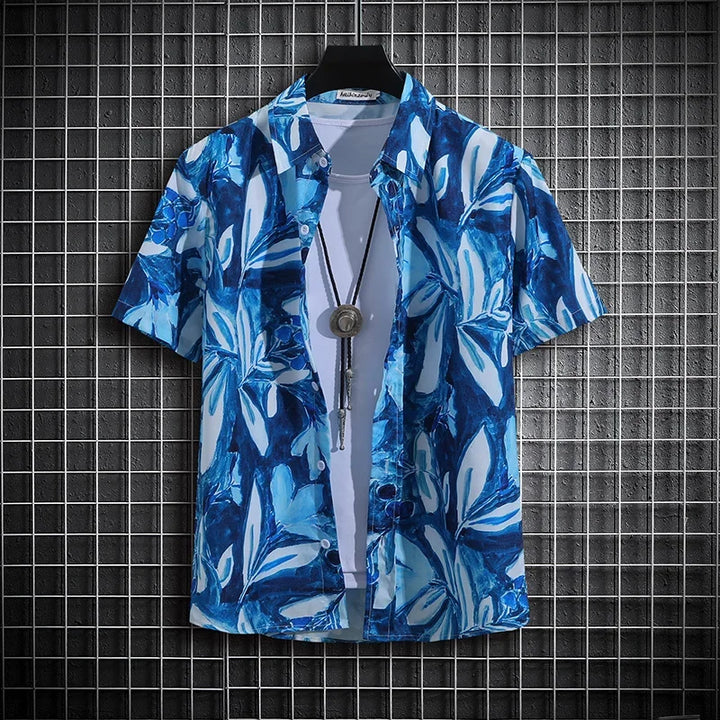 Luca | Hawaii Hemd mit Tropical Print