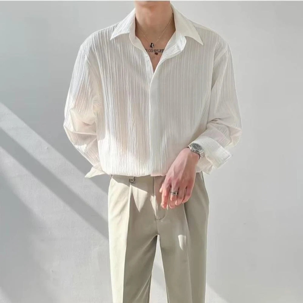 Men's Casual Shirt | Modern Silhouette and Versatile Design | Perfect for Smart Casual Looks