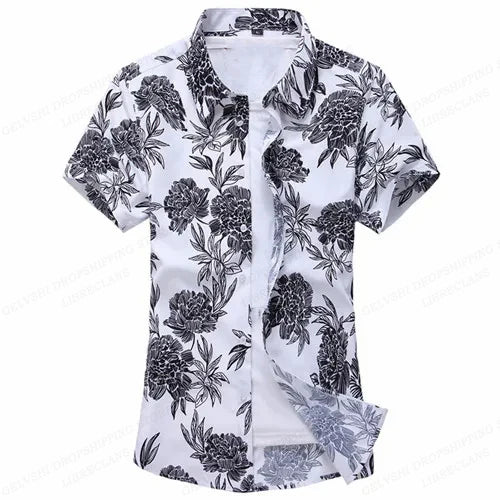 Felix | Hawaii Hemd mit Rosen Print