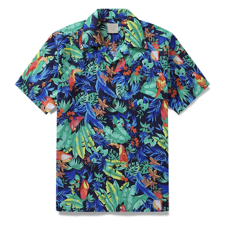 Damian | Hawaii Hemd mit Blumen Print
