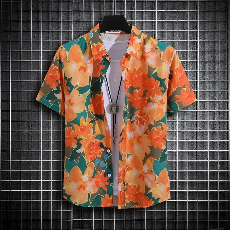 Luca | Hawaii Hemd mit Tropical Print