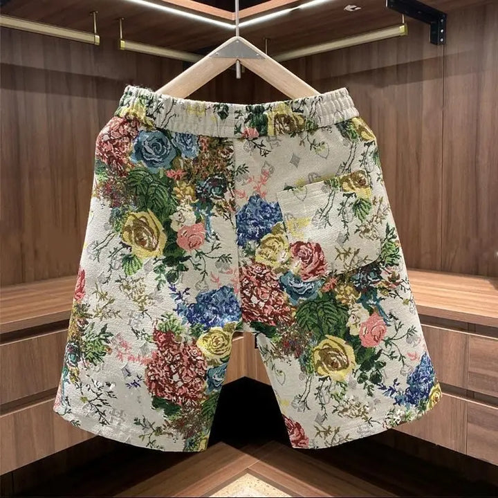 Florian | Shorts mit Blumen Print