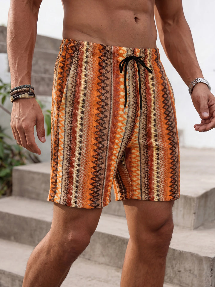 Armin | Beach Shorts mit Boho Muster