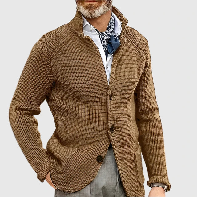 Emil | Herren Cardigan mit Stehkragen