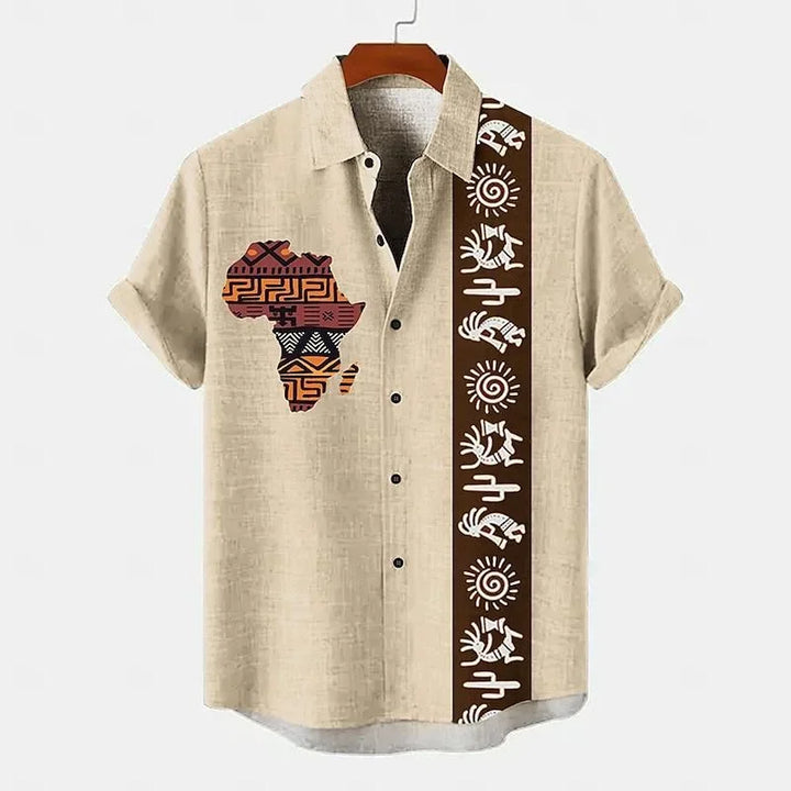 Bennet | Hawaii Hemd mit Retro Print