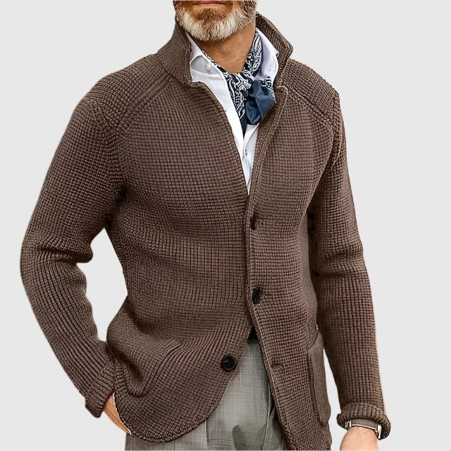 Emil | Herren Cardigan mit Stehkragen