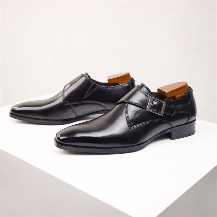 Leon | Herren Business-Schuhe mit Schnalle