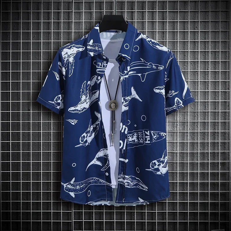 Luca | Hawaii Hemd mit Tropical Print