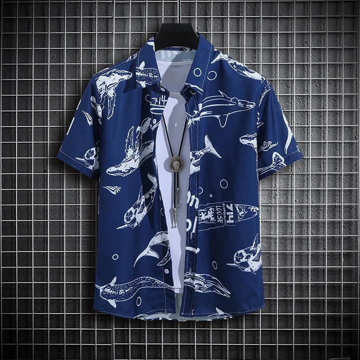 Luca | Hawaii Hemd mit Tropical Print