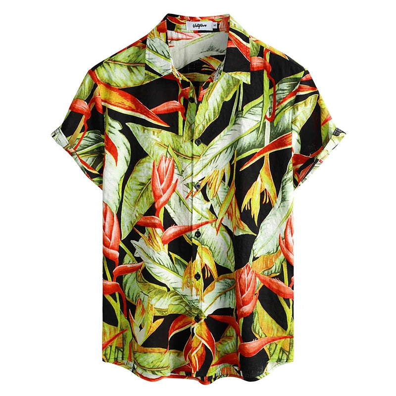 Fabian | Hawaii Hemd mit Tropical Print