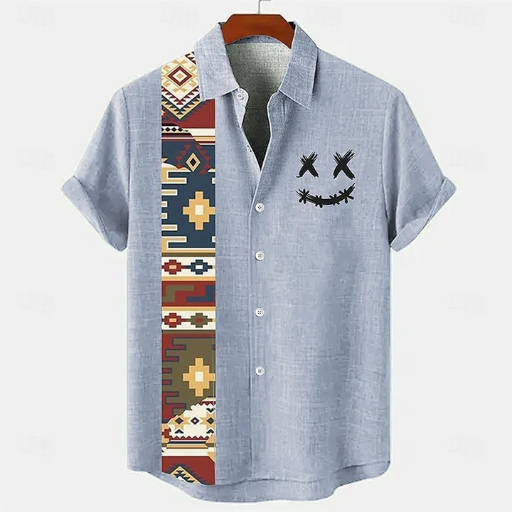 Bennet | Hawaii Hemd mit Retro Print