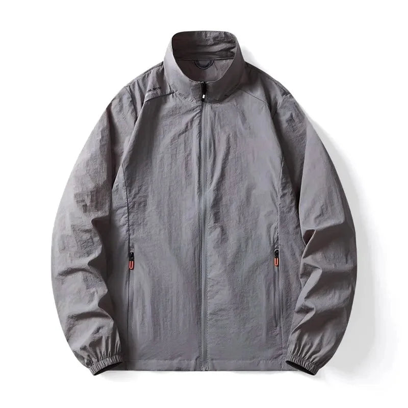 Men's Casual Jacket | Lightweight Jacket for Everyday Use | Full-Length Zipper | Modern Casual Style