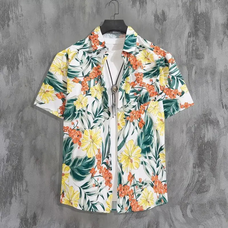 Emilio | Hawaii Hemd mit Tropical Print