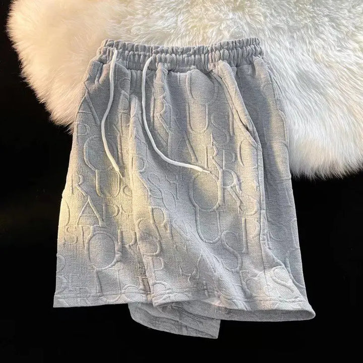 Levin | Strukturierte Sweat Shorts