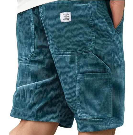 Felix | Cord Shorts mit Cargo-Taschen