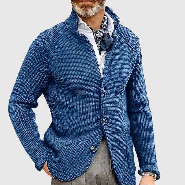 Emil | Herren Cardigan mit Stehkragen