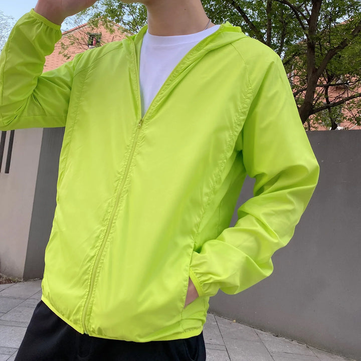 Herren Freizeitjacke | Kapuzenjacke mit Durchgehendem Reissverschluss | Leichte Passform | Aktiver Outdoor Stil