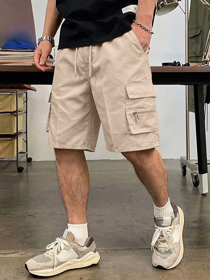 Lukas | Cargo Shorts mit Reißverschlusstaschen