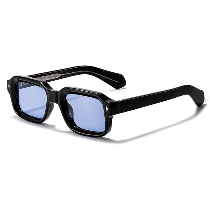 Markante Sonnenbrille für Herren - blau