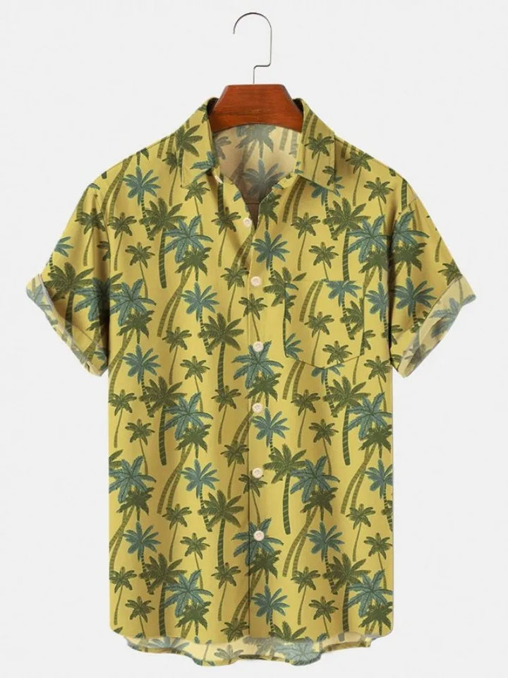 Silas | Hawaii Hemd mit Blumen Print