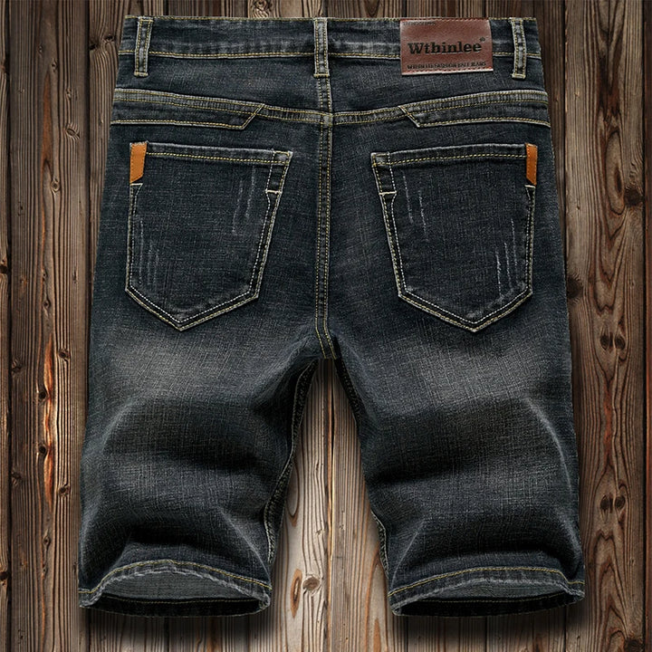 Herren Jeansshorts | Klassisches Five-Pocket-Design und Lockere Passform | Perfekt für Alltag und Sommer