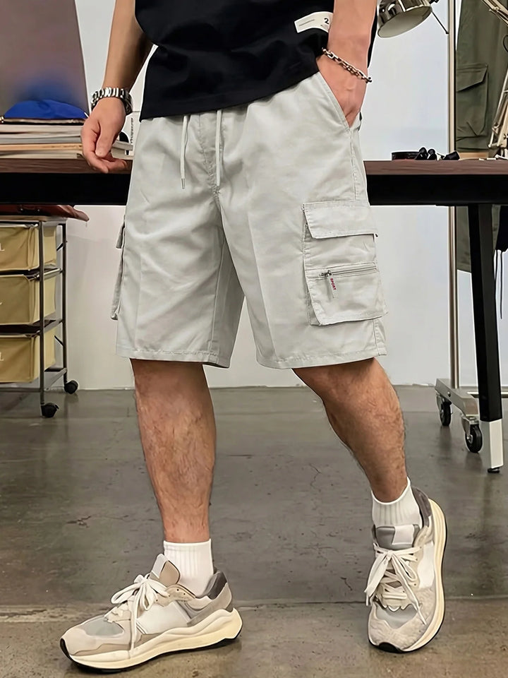 Lukas | Cargo Shorts mit Reißverschlusstaschen
