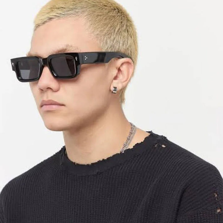 Konrad | Rechteckige Sonnenbrille für Herren