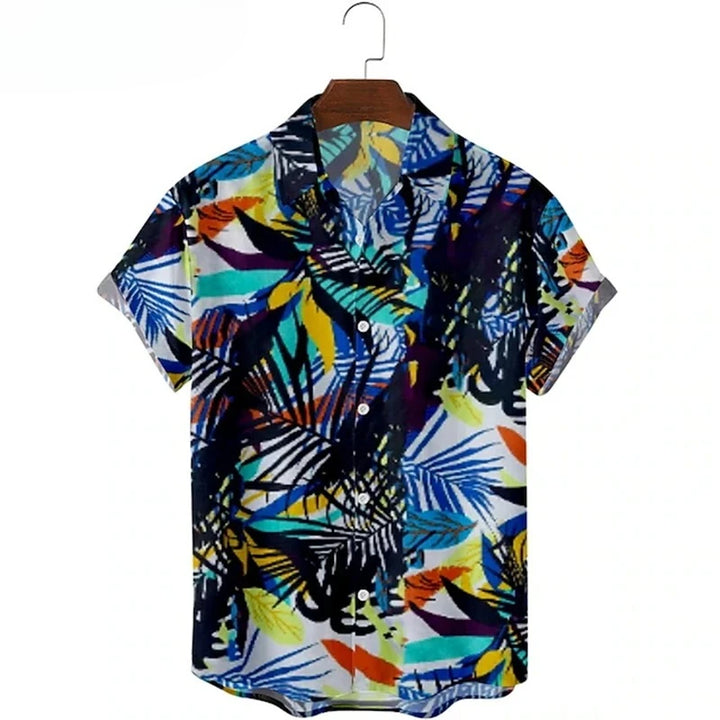 Dominik | Hawaii Hemd mit Blumen Print