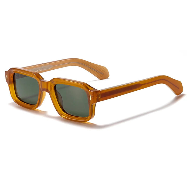 Markante Sonnenbrille für Herren - braun