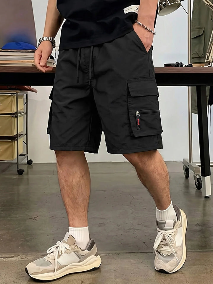 Lukas | Cargo Shorts mit Reißverschlusstaschen