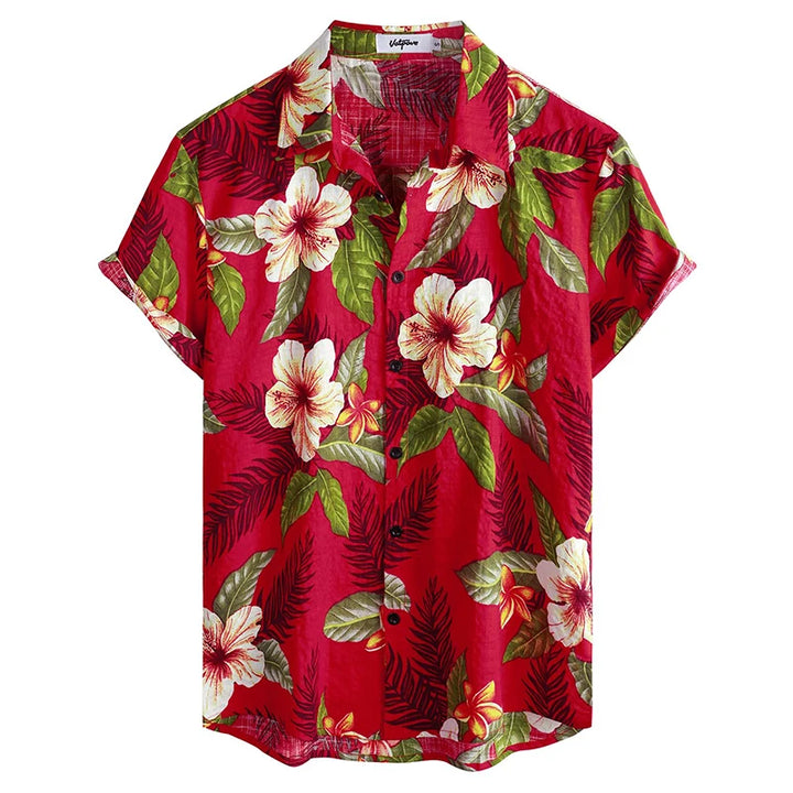 Fabian | Hawaii Hemd mit Tropical Print