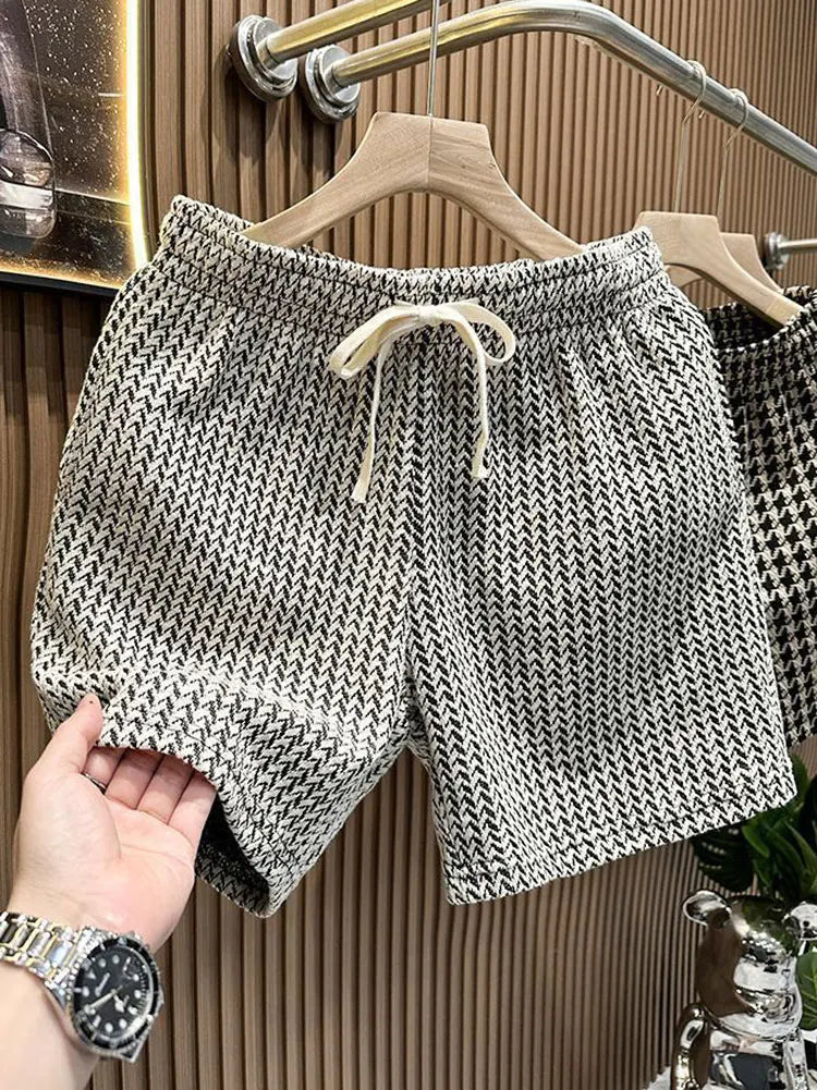 Herren Shorts | Karomuster und Lockere Passform | Perfekt für Sommer und Freizeit