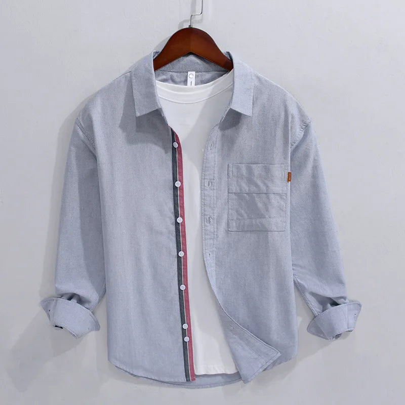 Men's Long-Sleeve Shirt | Classic Design and Timeless Style | Perfect for Everyday and Leisure