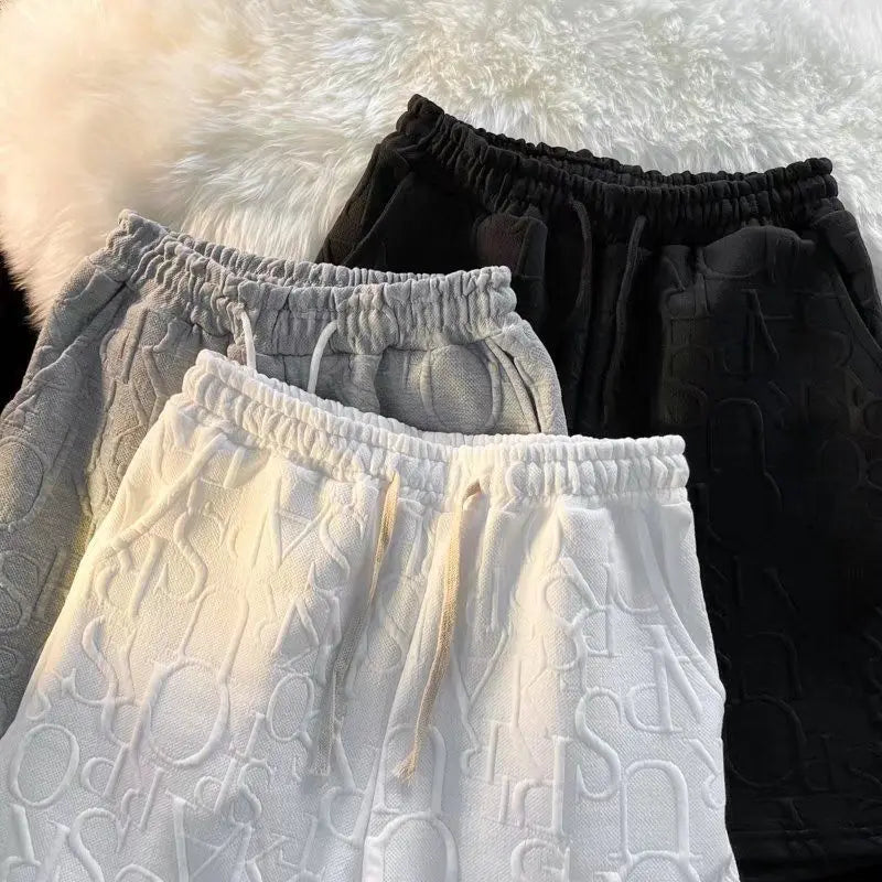 Levin | Strukturierte Sweat Shorts