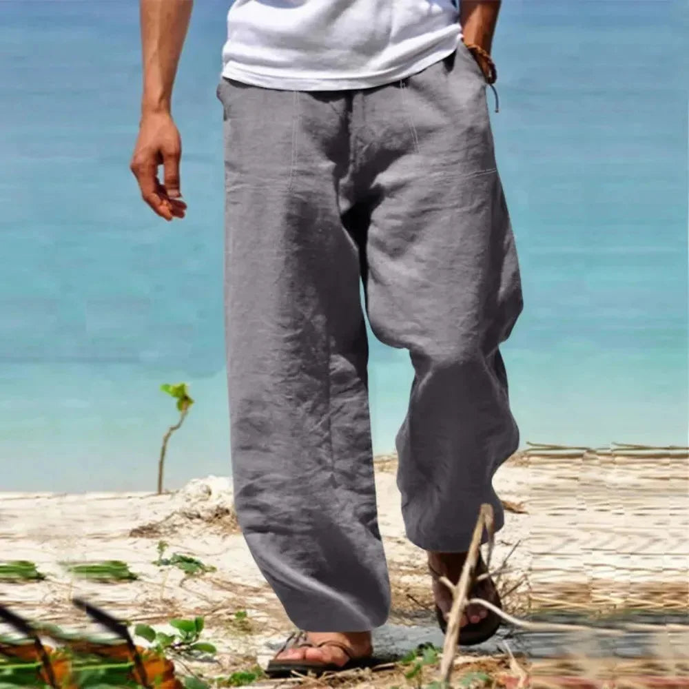 Herren Freizeithose | Lockere Passform und Gerade Beine | Komfort für Jeden Tag