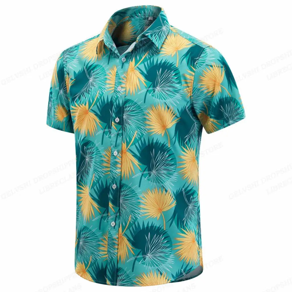 Milan | Hawaii Hemd mit Tropical Print