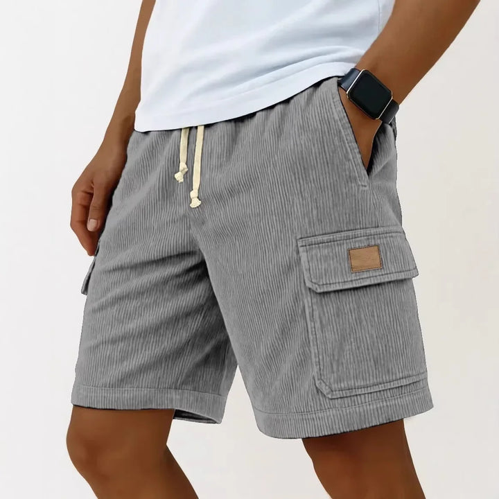 Men's Cargo Shorts | Multi-Pocket Design and Loose Fit | Perfect for Leisure and Outdoor Activities