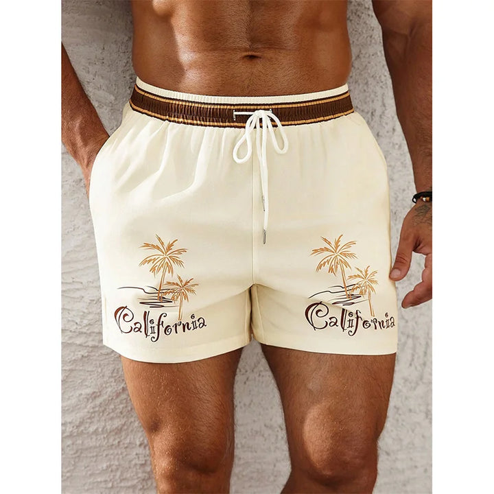 Jannik | Boardshorts mit Hawaii Print