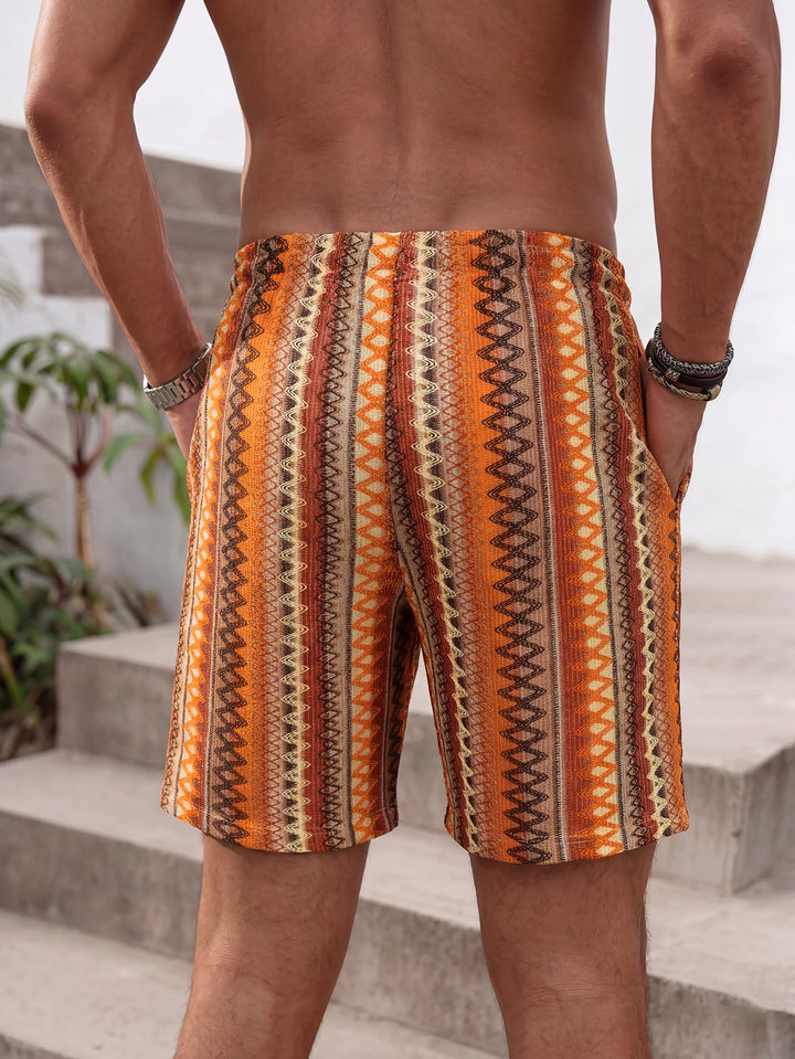 Armin | Beach Shorts mit Boho Muster