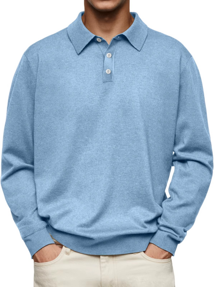 Orion | Herren Langarm Polohemd