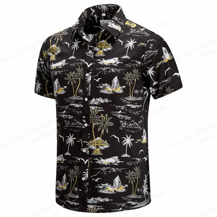 Milan | Hawaii Hemd mit Tropical Print