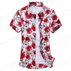 Felix | Hawaii Hemd mit Rosen Print