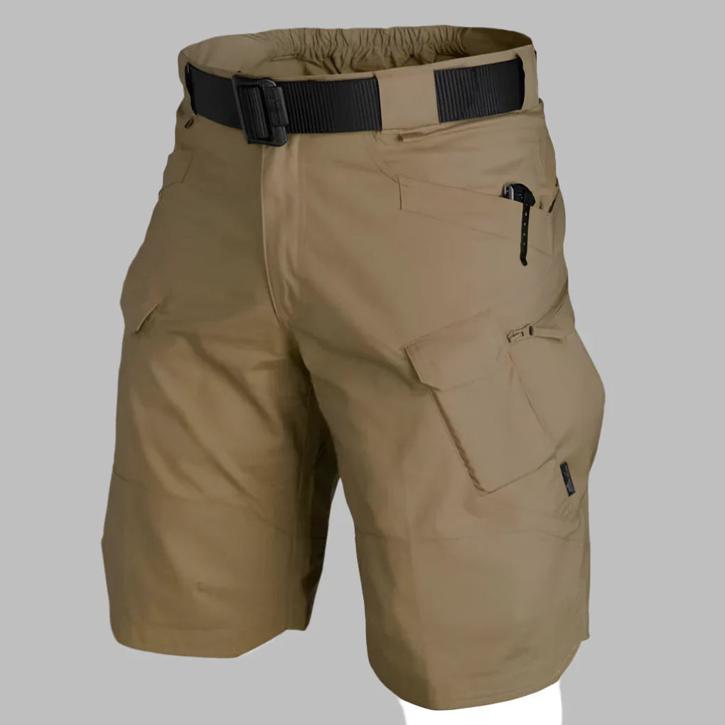 Ben | Reise Shorts mit Gürtel und Taschen
