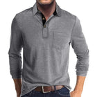 Daniel | Herren Langarm Poloshirt