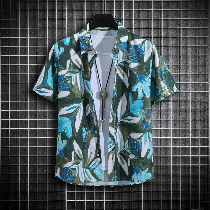 Luca | Hawaii Hemd mit Tropical Print