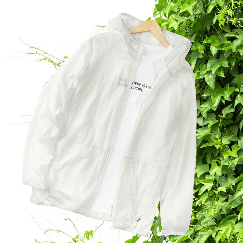 Herren Freizeit Windjacke | Leichter Kapuzenstil | Reissverschluss Design | Outdoor Freizeitlook