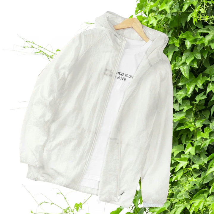 Herren Freizeit Windjacke | Leichter Kapuzenstil | Reissverschluss Design | Outdoor Freizeitlook